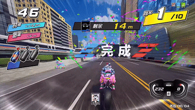 衝線甩尾出框演出